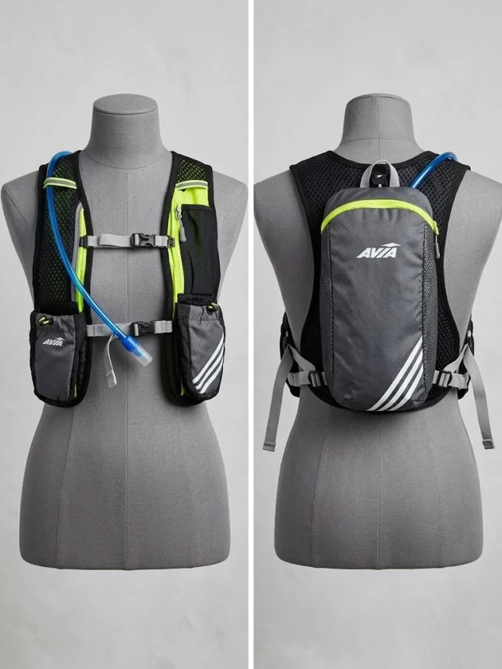 AVIA UNISEX Hydration Vest Backpack / Running Vest Pack - 1.5L Vest with Bladder